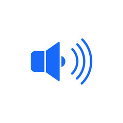 Loudspeaker icon template