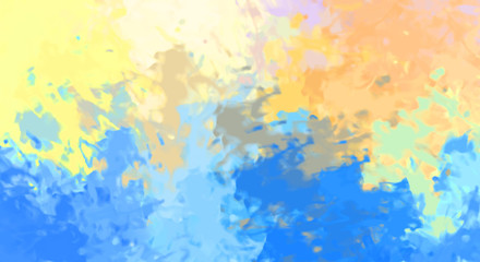 Brushed Painted Abstract Background. Brush stroked painting. Artistic vibrant and colorful wallpaper..