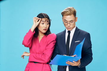 business people shaking hands