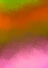 Brushed Painted Abstract Background. Brush stroked painting. Artistic vibrant and colorful wallpaper.