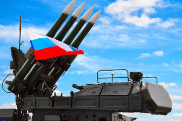 BUK missile launcher