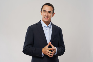 portrait of a handsome businessman