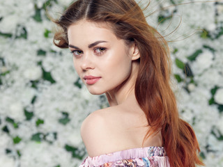 Naklejka premium beautiful woman lifestyle luxury model