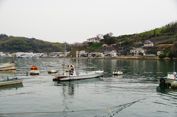 波静かな尾道港