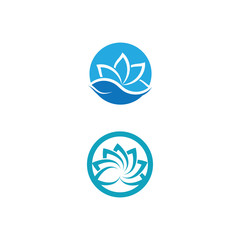 Beauty Vector lotus icon