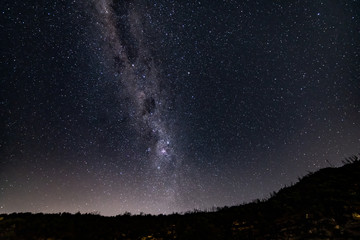 Fototapeta na wymiar Milky Way Night Sky