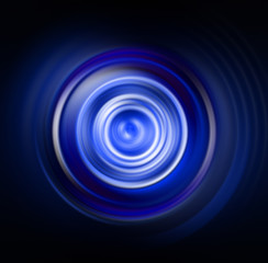 Blue eye cyber circuit future technology concept background