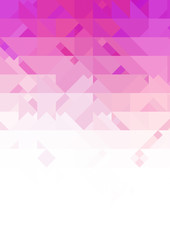 Intersecting shapes design on white background. Abstract minimalistic wallpaper. Colorful geometric template.