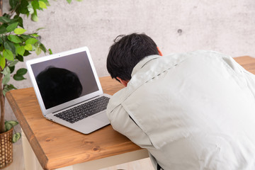 作業着のビジネスイメージ
