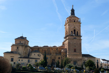 Fototapeta na wymiar Guadix cathedral of the Incarnation, Granada, Spain