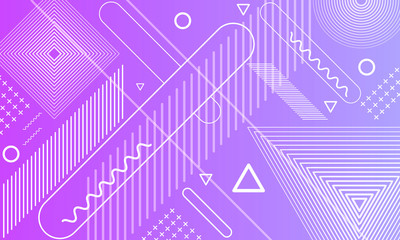 Geometric background with white elements.