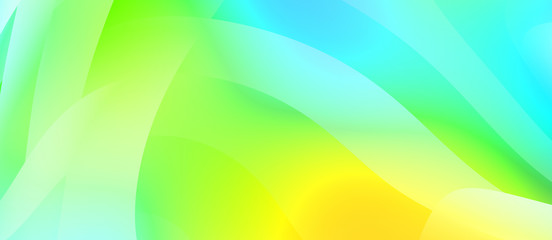 Abstract background with colorful gradient. Vibrant graphic wallpaper with stripes design. Fluid 2D illustration of modern movement.