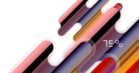 Abstract liquid lines geometric background