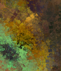 Brushed Painted Abstract Background. Brush stroked painting. Strokes of paint. 2D Illustration.