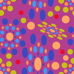 Abstract seamless colourful pattern geometric backgrounds vector design