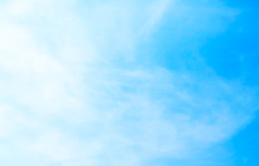 blue sky with beautiful natural white clouds