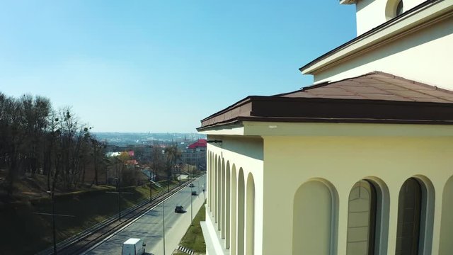 The Church of the Intercession of the Blessed Virgin is a cult building in Lviv, in the historical locality of Lychakiv, in the form of a basilica with a high Campanile tower. 