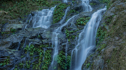 little waterfalls on the way to puerto galera, philippines