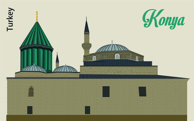 Isolated. Suitable for any print and on line media need - Turkey Konya Mevlana
Mevlana Celaleddin Rumi is a symbol of tolerance and peace.
