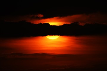 Breathtaking beauty at sunrise moments.