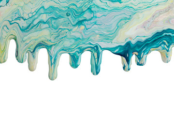 Color dripping paint