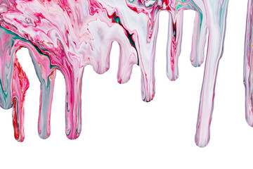Color dripping paint