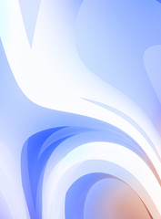 Fototapeta premium Abstract background with colorful gradient. Vibrant graphic wallpaper with stripes design. Fluid 2D illustration of modern movement.