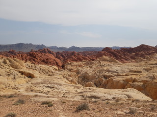 Mountains Surrounding Death Valley in California