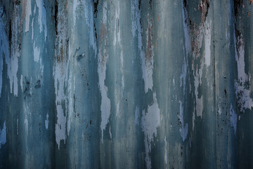 Rusty tin wall