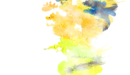Brushed Painted Abstract Background. Brush stroked painting. Artistic vibrant and colorful wallpaper..
