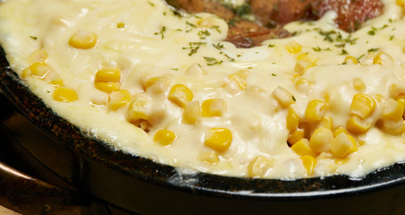 cheese and corn 