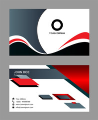 Abstract business card 
