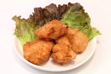 鶏のから揚げ（塩麹レモン味）