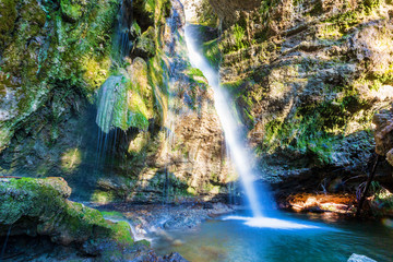 Allgäu - Wasserfall - Hinang - Frühling