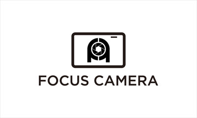 ILUSTRATION CAMERA LOGO DESIGN CONCEPT