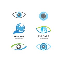 Eye logo vector