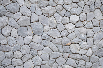Gray stone wall texture pattern background