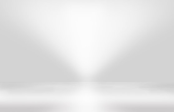 Abstract studio background gradient silver gray wall