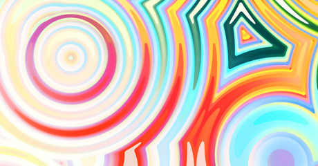 Abstract background with fluid colorful gradient. 2D illustration of modern urban graphic. Graffiti design inspired wallpaper.