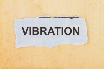 Vibration concept