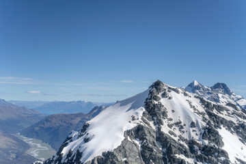 mt.Clarke summit, from north,  New Zealand