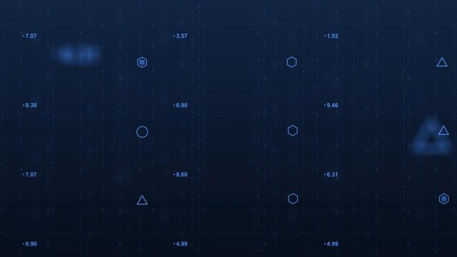 big data visualization, grid data driven technology futuristic digital background Social network or business analytics representation