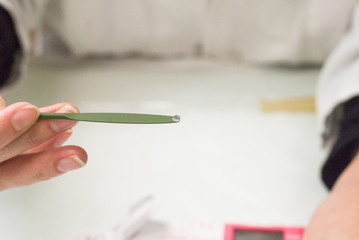 dischetto gel rigido per test