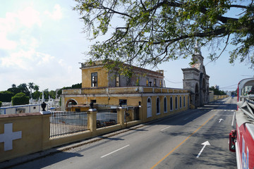 Passing by Colon cemetery in Havana, Cuba
