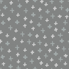 Seamless pattern with abstract decor elements on a neutral background. flat simple vector. hand drawing. design for fabric, textile, wrapper, print