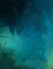 Modern art. Colorful contemporary artwork. Color strokes of paint. Brushstrokes on abstract background. Brush painting.