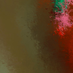 Brushed Painted Abstract Background. Brush stroked painting. Strokes of paint. 2D Illustration.