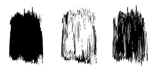 abstract artistic ink black of stain or splash black watercolor paint and liquid Ink splash splatter is black line calligraphy of brush stroke isolated on white background with clipping path