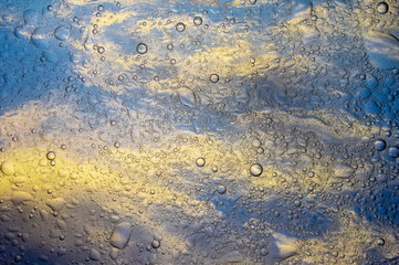 Abstract Backgrounds with Water Droplets