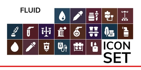 fluid icon set